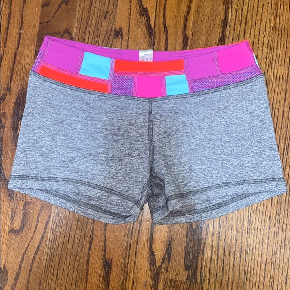 lululemon ivivva spandex shorts